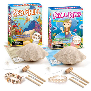 Venta cavar lo perla Real y cómo hacer su propio Kit de Pearl Diver cavar Kit de excavación/cosas juguete para los niños - Product Image 1