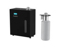 Diffuseur d'huiles essentielles sans eau à technologie d'air froid électrique en acier pour panneaux acryliques de bâtiments commerciaux