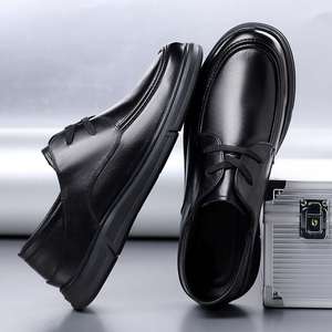 Nouvelles Chaussures en Cuir Décontractées pour Hommes 2026 – Mocassins à Lacets et à Enfiler en Cuir Véritable avec Semelles Souples Antidérapantes - Product Image 5