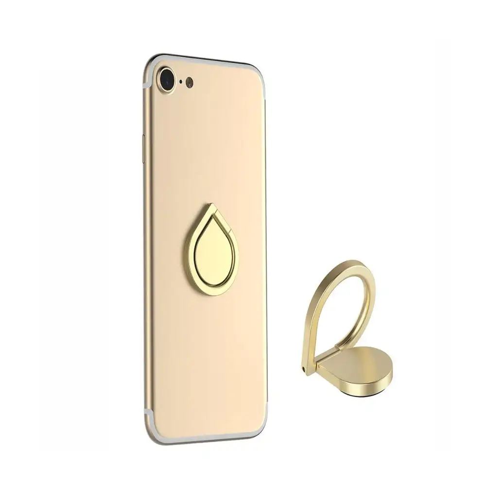 Weluv Goldene Wasser Ring Stander Metall 360 Grad Rotation Handy Halter Finger Grip 2020 Amazon bestseller Kostenloser probe