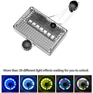 Luz LED <span class=keywords><strong>para</strong></span> Rueda <span class=keywords><strong>de</strong></span> <span class=keywords><strong>Bicicleta</strong></span>, Lámpara Intermitente <span class=keywords><strong>para</strong></span> Seguridad en Ciclismo MTB, <span class=keywords><strong>Linterna</strong></span> RGB <span class=keywords><strong>de</strong></span> Neón <span class=keywords><strong>para</strong></span> Neumáticos <span class=keywords><strong>de</strong></span> <span class=keywords><strong>Bicicleta</strong></span> <span class=keywords><strong>de</strong></span> <span class=keywords><strong>Montaña</strong></span> y Carretera - Product Image 1