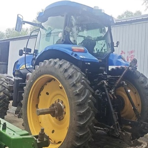 Trattore Usato <span class=keywords><strong>New</strong></span> <span class=keywords><strong>Holland</strong></span> T7040, Modello Importato, Cabina Chiusa, Prodotto nel 2010, per Grandi Operazioni Agricole - Product Image 6