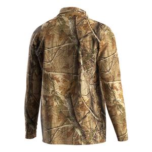 Polo de Golf para Hombre, Camuflaje, 100% Poliéster, Absorbente de Humedad, Manga Larga, Camisa de Pesca Transpirable e Impermeable, Diseño de Tallas Grandes - Product Image 4