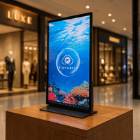 Écran d'affichage numérique Android LCD 4K de 55 à 75 pouces, kiosque sur pied pour exposition, CMS basé sur le cloud, LED OEM