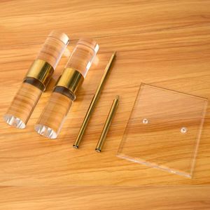 Đơn giản trong suốt vòng đeo tay <span class=keywords><strong>Acrylic</strong></span> hiển thị đứng Vòng đeo tay vòng cổ hiển thị đứng - Product Image 4