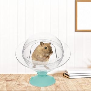 Hamster Salle De Bains <span class=keywords><strong>Sable</strong></span> Boîte De Bain Baignoire Tournante Intérieure pour Gerbilles Cochons D'Inde Splash Pet - Product Image 4