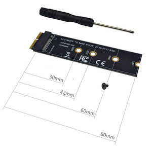 Kartu Adaptor SSD NVMe PCIe M.2 untuk Apple Macbook Air Pro 2013, 2014, dan 2015 - Product Image 3