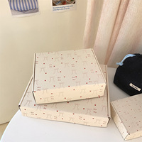 Boîte PR en carton ondulé personnalisée pour abonnement postal, emballage cadeau, impression de logo personnalisé, petite boîte à chaussures noire