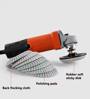 Outil électrique portable pour le bricolage, meuleuse d'angle humide électrique pour le granit, le marbre, le quartz, la pierre, la machinerie