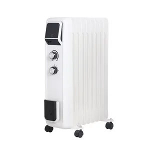 Custom 600/900/1500W Electric Oil Heater With 7 Fins For Winter
