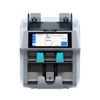 Compteur de billets robuste ST-3820 avec imprimante, détection automatique de contrefaçon, qualité bancaire pour supermarchés