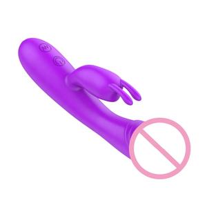 Mädchen <span class=keywords><strong>Masturbation</strong></span> Kaninchen <span class=keywords><strong>Vibrator</strong></span> Elektro USB Ladegerät Kaninchen <span class=keywords><strong>Vibrator</strong></span> Klitoris G-Punkt Schub Kaninchen Vibratoren Für Frauen - Product Image 6