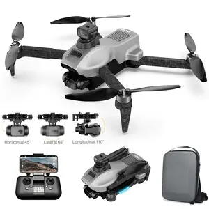 4DRC F13 Drone FPV Drones kamera HD EIS 3-axis Anti-shake Gimbal engel kaçınma helikopter RC Dron 8K profesyonel GPS 5km 4K