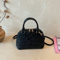 Sac Hobo Rétro Décontracté pour Femme, Nouvelle Collection 2026, Sac à Bandoulière Imprimé Cœur, Sac Croisé pour le Travail Quotidien et les Voyages