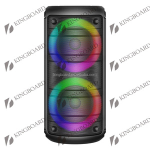 Altavoces Recargables para Fiestas KTS-1298 con Luces LED <span class=keywords><strong>de</strong></span> Colores Cambiantes, Doble Altavoz <span class=keywords><strong>de</strong></span> 6.5 Pulgadas - Product Image 2