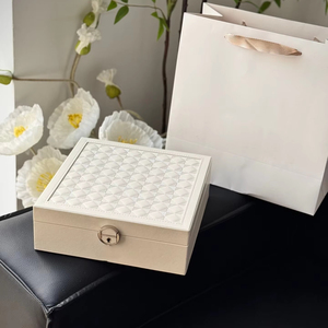 Luxurious and Exquisite Jewelry <b>Storage</b> Box to Enhance Style for Gifting and Home Use - Product Image 2