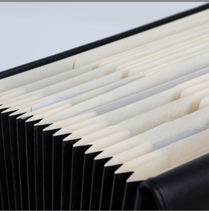 HBD108 Negro Marrón, Logotipo Personalizado, Maletín con 21 Compartimentos y Múltiples Divisiones para Documentos - Product Image 2