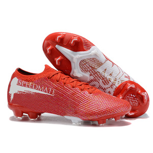 Chaussures de football respirantes CR7 pour adultes et enfants, chaussures de football professionnelles, tige en toile, semelle intermédiaire en PVC, semelle extérieure en caoutchouc, qualité supérieure - Product Image 4