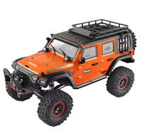 WLtoys 104010 Voiture RC tout-terrain 4x4 à l'échelle 1/10 avec moteur 550, batterie 7.4V 3000mAh, lumières LED, 2.4GHz, pour enfants, cadeau idéal