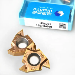 Hadso <span class=keywords><strong>threading</strong></span> chèn 16ER 16IR AG60 hs5125 CNC Lathe vít Chủ Đề Công cụ cắt carbide chèn tiện chuyển công cụ APR - Product Image 2