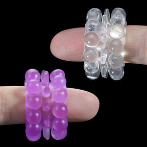 Grosir murah cincin penis diam keras mata kambing Tpe Xxx vido cincin penis masturbasi untuk pria - Product Image 4