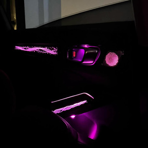 Éclairage d'ambiance SJC 256 couleurs pour <span class=keywords><strong>Honda</strong></span> <span class=keywords><strong>Civic</strong></span> 11ème génération <span class=keywords><strong>2022</strong></span>-2026, accessoire décoratif LED dynamique 12V - Product Image 4