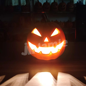 Calabazas de Halloween, artesanía tallable, calabaza de plástico, luz LED Multicolor, <span class=keywords><strong>Jack</strong></span> <span class=keywords><strong>O</strong></span>, linterna, accesorios de fiesta, decoraciones, decoraciones de pared - Product Image 3