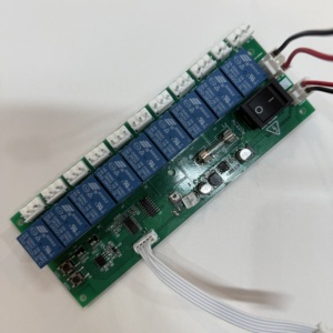 Carte de contrôle de relais DC12V 10A pour électrovanne, pompe à eau et gaz, contrôle PLC à distance, service de conception PCBA - Product Image 2
