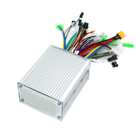 Pengontrol Motor Brushless Dual Drive 36V 48V 60V 250W 350W 450W 500W Ramah Lingkungan untuk Skuter Aluminium Gelombang Sinus Layar LCD Tombol Jempol