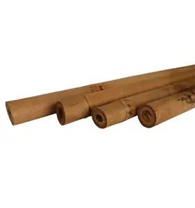 varas de madeira matérias-primas de bambu