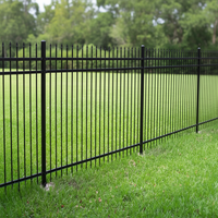 Panneau de clôture de jardin en acier galvanisé, style rustique, durable, écologique, couleur personnalisée, en métal industriel forgé.