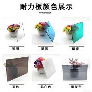 Toit de terrasse extérieur, installation facile, auvent en polycarbonate, protection UV, auvent en aluminium - Product Image 5