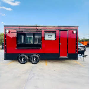 Remolques Personalizables para <span class=keywords><strong>Comida</strong></span> Rápida y Callejera, Carritos de Café con Equipamiento de Cocina Completo, Incluye Barbacoa en Oferta - Product Image 4