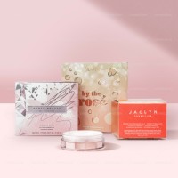 Savon en forme de bougie pour cils recyclable, écologique, personnalisé, soins de la peau, brillant à lèvres, boîte cosmétique, emballage biodégradable