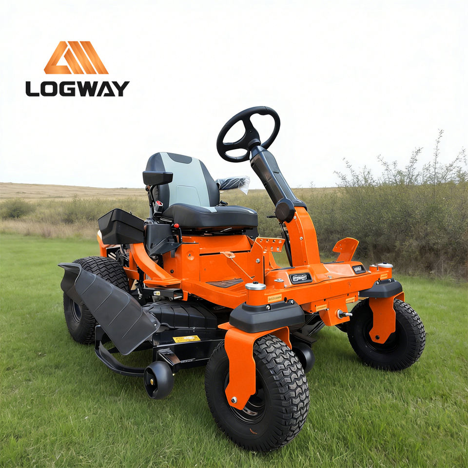 LOGWAY Easy Control Zero Turn Mower Fast Cutting Smooth Running Golf ...