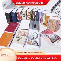 Coffre-fort créatif en forme de livre, coffre-fort mécanique à combinaison, boîte de rangement cachée pour la maison, organisateur pour le bureau et la maison