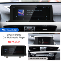 Système Linux STWEI 10,25 pouces, CarPlay sans fil, navigation automobile Android, vidéo, musique, BMW X1 F48
