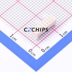 HC-1.25-7AW Wire-to-Board Pin Header Bent Lead Through Hole,P=1.25mm Connector 1x7P 1.25mm Right Angle Insert PicoBlade MX 1.25 - Product Image 2