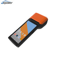Terminal de point de vente portable intégré Android 13, caméra arrière 5MP, Wi-Fi double bande 2.4/5G, Bluetooth 5.1, batterie amovible, imprimante thermique, paiement d'entreprise
