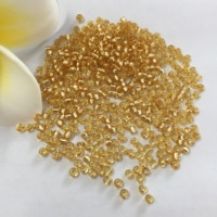 Perles de rocaille rondes en verre de haute qualité en gros, 2 mm, 3 mm, 4 mm, pour la fabrication de bijoux et de bracelets DIY