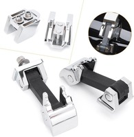 Cela convient au modèle d'usine d'origine JK de Jeep Wrangler 07-17 avec boucles de capot et de capot moteur et serrures de capot