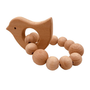 <span class=keywords><strong>Anneau</strong></span> de <span class=keywords><strong>dentition</strong></span> <span class=keywords><strong>personnalisé</strong></span> en <span class=keywords><strong>bois</strong></span> animal pour bébé Bracelet de <span class=keywords><strong>dentition</strong></span> en <span class=keywords><strong>bois</strong></span> de hêtre avec hochet en silicone Cadeaux pour bébé - Product Image 4