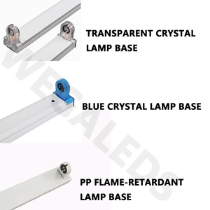 Support pour tube en verre 36W <span class=keywords><strong>T8</strong></span>, luminaire LED 2x9W <span class=keywords><strong>2x18W</strong></span> 1,2m, double support <span class=keywords><strong>T8</strong></span> 2ft, clip de fixation pour tube fluorescent T5 - Product Image 3