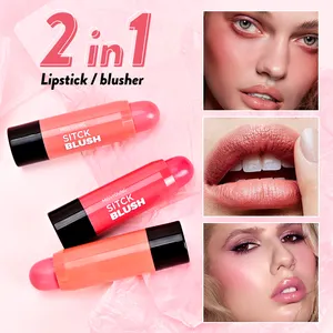 Lip blush stik make up blush label pribadi kemasan grosir vegan