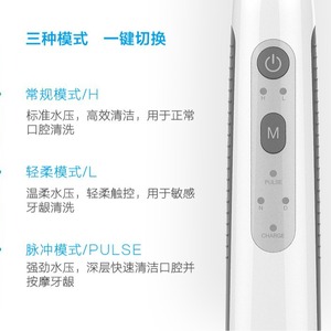 Kit de voyage pour système de soins bucco-dentaires intelligents à double action, brosse à dents électrique, irrigateur buccal, nettoyeur buccal rechargeable, batterie 1001 mAh - Product Image 2