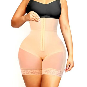 Faja Moldeadora Colombiana de Alta Calidad al por Mayor, Tallas Grandes, Corta, con Control de Abdomen y Levantamiento de Glúteos, Colombas BBL - Product Image 3