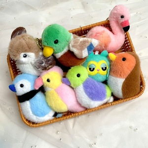 Hot Popular <strong>Cute</strong> Flamingo Plush Keychain Pendant Soft Mini Birds Bag Charm Fluffy Animal Stuffed <strong>Keyring</strong> for Gifts - Product Image 6