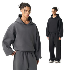 Pantalones Deportivos Casuales para Hombre, de Algodón y Poliéster, Transpirables, Tejido Premium, Cintura Media, Corte Recto Holgado, para Invierno - Product Image 3