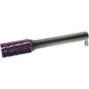 SCU 8037H 4 Solid <b>Carbide</b> Rotary <b>Burrs</b> - Product Image 1