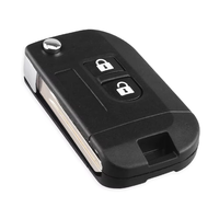 Clé de voiture télécommande pliable modifiée pour Renault Maxity, Nissan Qashqai, Elgrand, X-TRAIL, Navara, Micra K12, Fob 5WK4 876 / 818